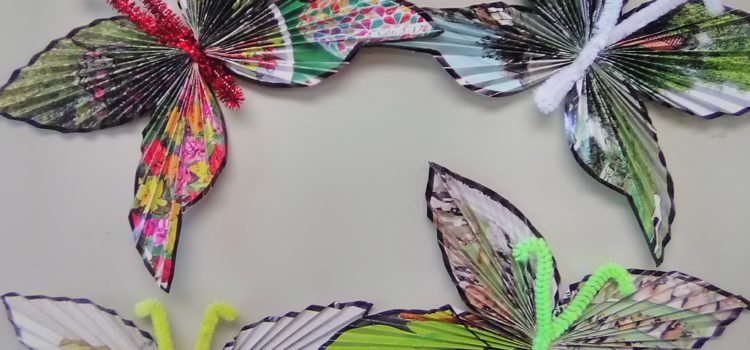 Paper Folding Class – Butterflies Paper Folding Class – Butterflies